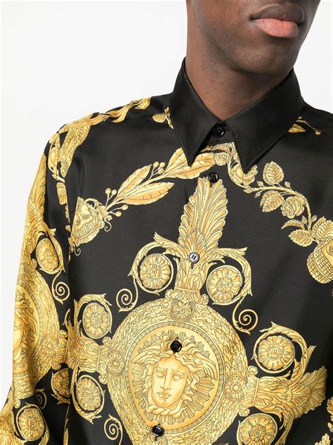 versace drache hemd|Versace clothing.